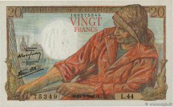 20 Francs PÊCHEUR FRANCE  1942 F.13.03