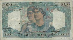 1000 Francs MINERVE ET HERCULE FRANCE  1946 F.41.15