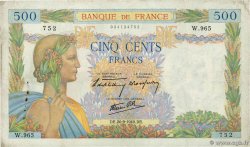 500 Francs LA PAIX FRANCIA  1940 F.32.06
