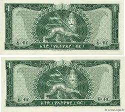 1 Dollar Consécutifs ÉTHIOPIE  1966 P.25a pr.NEUF