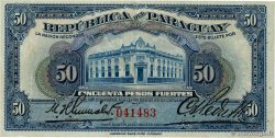 50 Pesos PARAGUAY  1923 P.165a VF