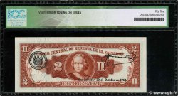 2 Colones SALVADOR  1964 P.101a SPL