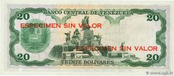 20 Bolivares Spécimen VENEZUELA  1974 P.053s1 FDC