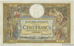 100 Francs LUC OLIVIER MERSON sans LOM FRANCIA  1916 F.23.08