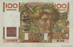 100 Francs JEUNE PAYSAN FRANCIA  1949 F.28.24