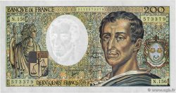 200 Francs MONTESQUIEU Modifié FRANCE  1994 F.70/2.01 SUP