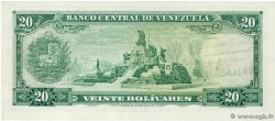 20 Bolivares VENEZUELA  1974 P.046e VZ+