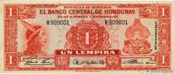 1 Lempira HONDURAS  1961 P.054Aa EBC
