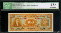 100 Lempiras HONDURAS  1964 P.049b VZ