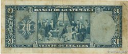 20 Quetzales GUATEMALA  1971 P.055g BC