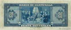 20 Quetzales GUATEMALA  1949 P.027 MBC