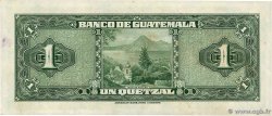 1 Quetzal GUATEMALA  1955 P.024b EBC