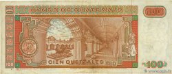 100 Quetzales GUATEMALA  1986 P.071 TB