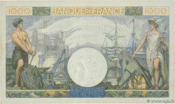 1000 Francs COMMERCE ET INDUSTRIE FRANKREICH  1944 F.39.10 fVZ