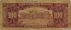 100 Cordobas NIKARAGUA  1954 P.104a SGE