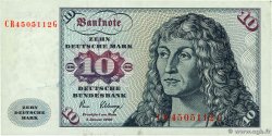 10 Deutsche Mark GERMAN FEDERAL REPUBLIC  1980 P.31 MBC+