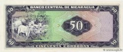 50 Cordobas NICARAGUA  1972 P.125 UNC-