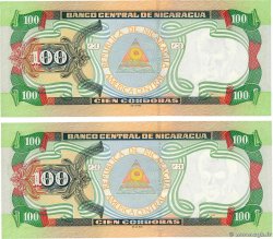 100 Cordobas Consécutifs NICARAGUA  1999 P.190 pr.NEUF