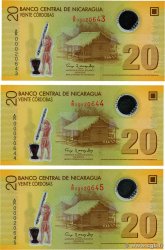 20 Cordobas Remplacement NICARAGUA  2007 P.202a UNC