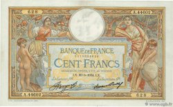 100 Francs LUC OLIVIER MERSON grands cartouches FRANCIA  1934 F.24.13 MBC+