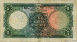 5 Pounds LIBIA  1952 P.17 MB