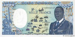 1000 Francs type 1985 CENTRAFRIQUE  1985 A.194a