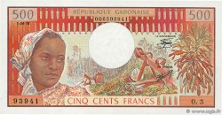 500 Francs type 1974 GABON  1978 A.240b