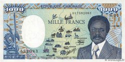 1000 Francs GABON  1985 P.09