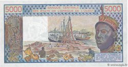 5000 Francs ESTADOS DEL OESTE AFRICANO  1992 P.708Kq SC+
