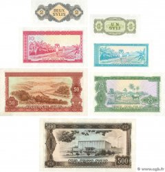 1 à 500 Sylis Lot GUINEA  1971 P.20 à 27 fST+