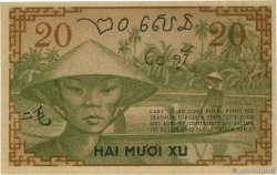 20 Cents FRANZÖSISCHE-INDOCHINA  1939 P.086d ST