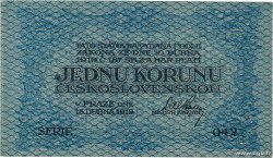 1 Koruna TCHÉCOSLOVAQUIE  1919 P.006a
