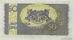 50 Korun CECOSLOVACCHIA  1945 P.062a FDC