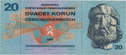20 Korun TCHÉCOSLOVAQUIE  1970 P.092