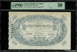 500 Francs TUNESIEN  1924 P.05b SS