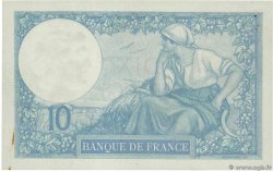 10 Francs MINERVE FRANCE  1927 F.06.12 AU-