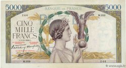 5000 Francs VICTOIRE Impression à plat FRANCE  1939 F.46.13 VF