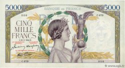 5000 Francs VICTOIRE Impression à plat FRANKREICH  1942 F.46.35 fST