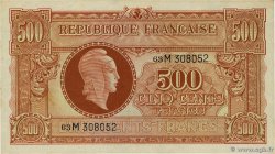 500 Francs MARIANNE fabrication anglaise FRANCIA  1945 VF.11.02 SPL