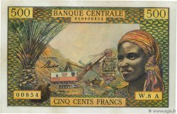 500 Francs EQUATORIAL AFRICAN STATES (FRENCH)  1965 P.04e AU