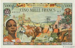 5000 Francs CENTRAFRIQUE  1980 P.11 TTB+