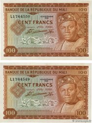 100 Francs Consécutifs MALí  1960 P.07a SC+