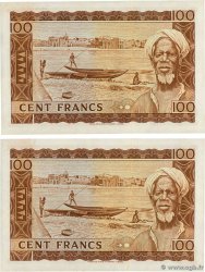 100 Francs Consécutifs MALI  1960 P.07a pr.NEUF