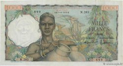 1000 Francs AFRIQUE OCCIDENTALE FRANÇAISE (1895-1958)  1955 P.48