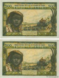 500 Francs Consécutifs WEST AFRIKANISCHE STAATEN  1973 P.302Cl fST+