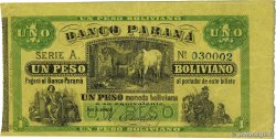 1 Peso Boliviano ARGENTINE  1868 PS.1815a TTB+