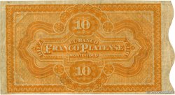 10 Pesos URUGUAY  1871 PS.172a fVZ