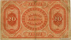 20 Pesos URUGUAY  1871 PS.173a VF