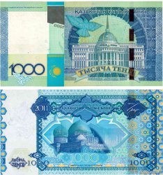 1000 Tengé Lot KAZAKHSTAN  2010 P.35 et P.37 NEUF