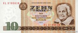 10 Mark ALLEMAGNE RÉPUBLIQUE DÉMOCRATIQUE  1971 P.28b NEUF